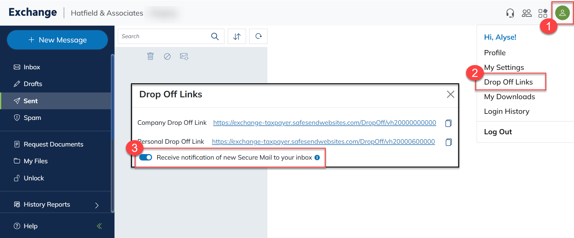 Notifications for Drop Off link.png